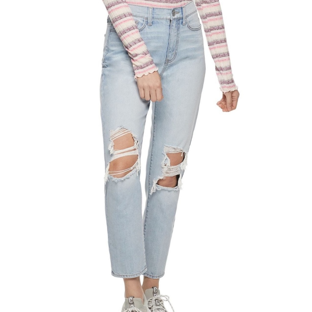 High Rise Mom Jean